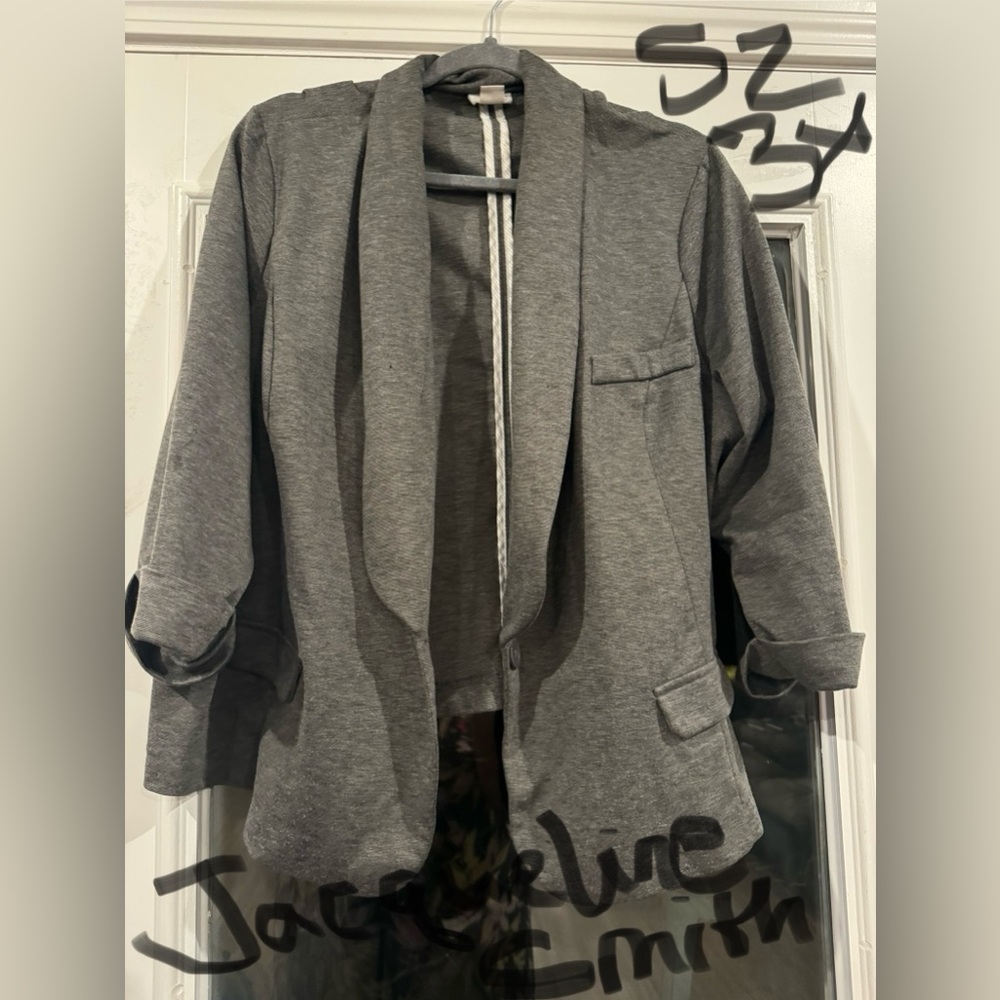 Gray jacket! Great condition!